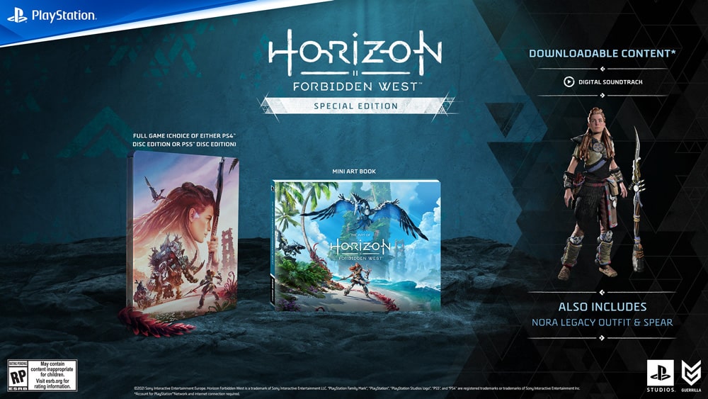 horizon forbidden west edicion especial imagen