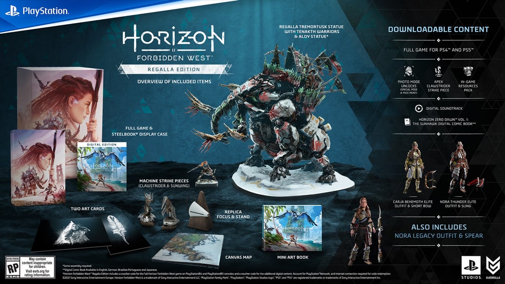 horizon forbidden west edicion regalla imagen