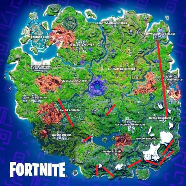 tirolinas fortnite