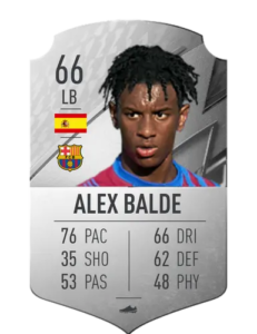 Alex Balde FUT 22