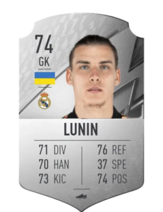 Andriy Lunin FUT 22