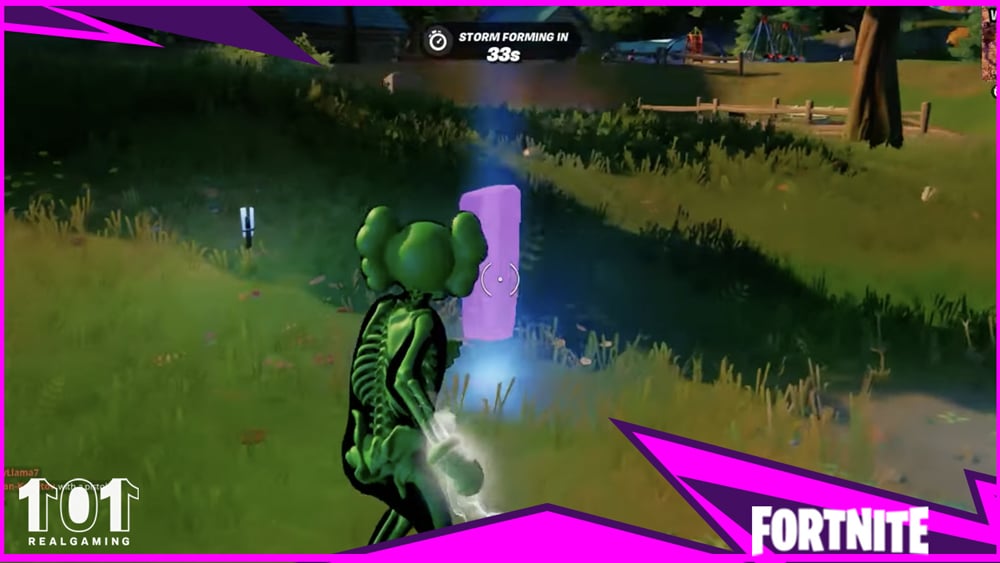 Fortnite Cómo revelar el símbolo de mando en el desafío de Ariana Grande