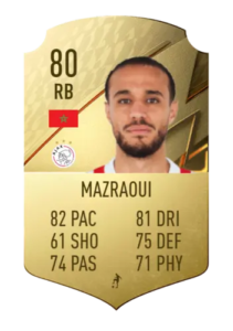 Noussair Mazraoui FUT 22