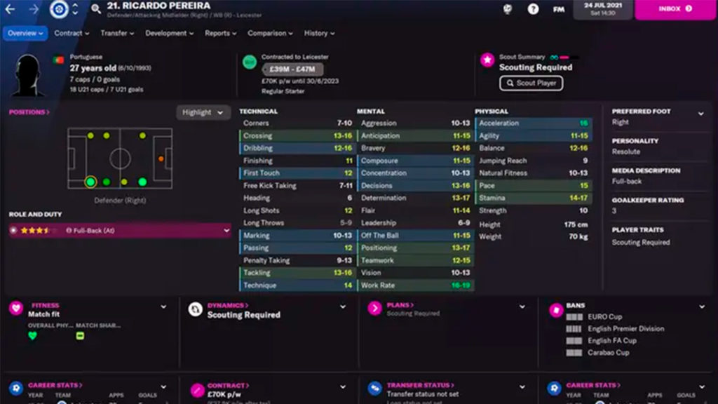 Ricardo Pereira FM22