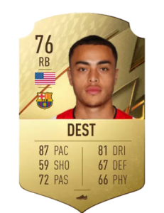 Sergiño Dest FUT 22