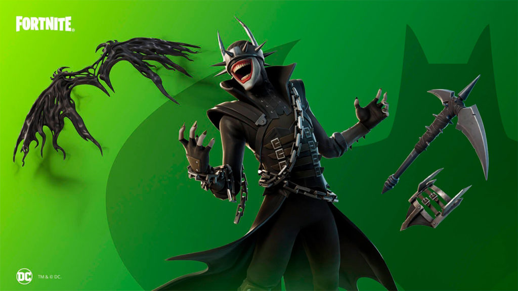 batman que rie fortnite