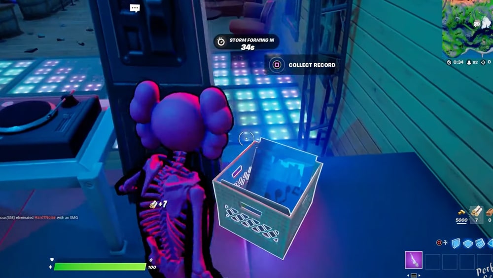 fortnite ariana grande coger disco