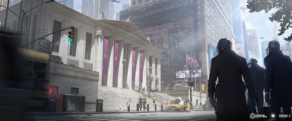 payday 3 arte conceptual nueva york originales