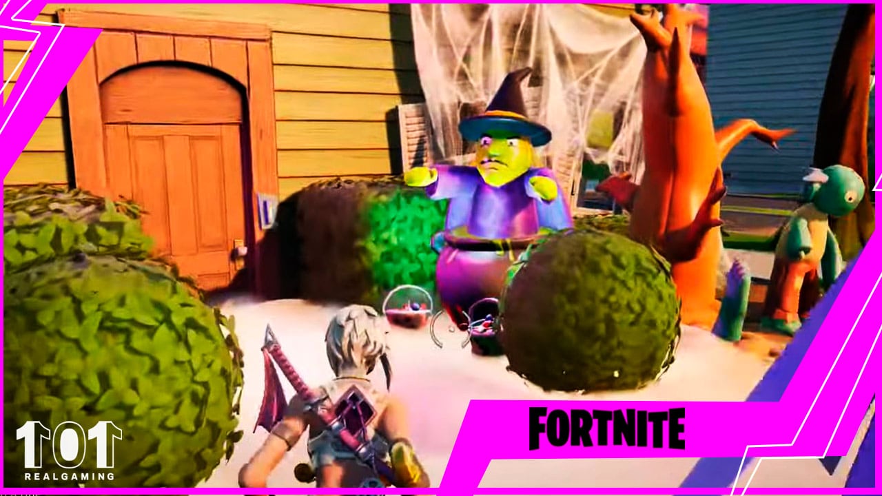 ¿Dónde encontrar caramelos en el desafío de Fortnitemares