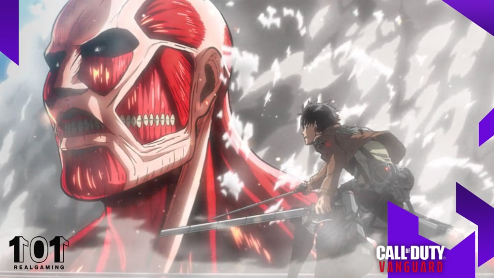 Call of Duty Vanguard y Warzone Una colaboración con el anime Attack on Titan está en camino