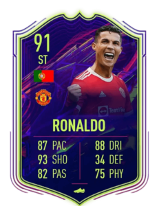 Cristiano Ronaldo IF prediccion TOTW7 FUT22