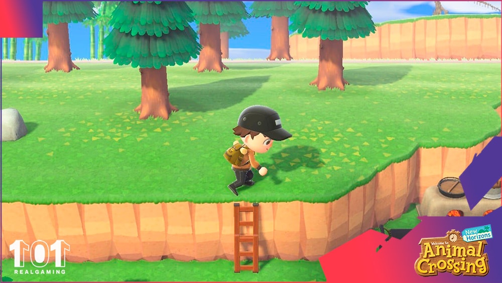 Cómo conseguir y colocar una escalera permanente en Animal Crossing New Horizons