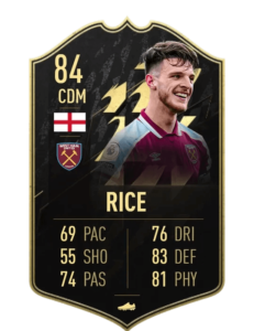 Declan Rice IF prediccion TOTW7 FUT22