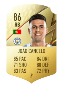 Joao Cancelo IF prediccion TOTW8 FUT22