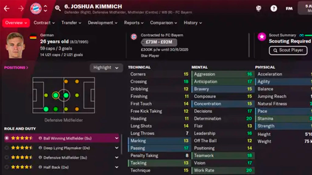 Joshua Kimmich FM22