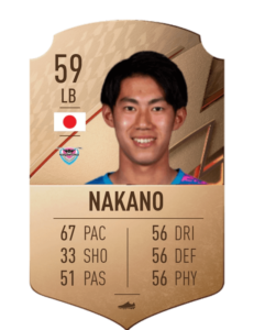 Shinya Nakano FUT 22 1