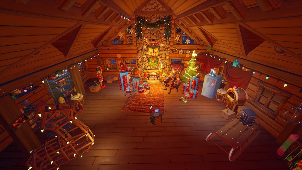 Fortnite posada escalofrío para winterfest 2021