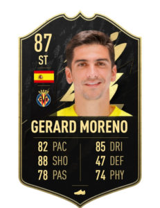 Gerard Moreno IF prediccion TOTW14 FUT22