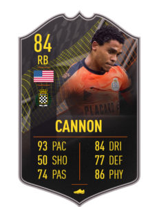 Reggie Cannon Jugador de Trasfondo FUT 22