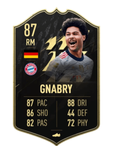 Serge Gnabry IF prediccion TOTW14 FUT22