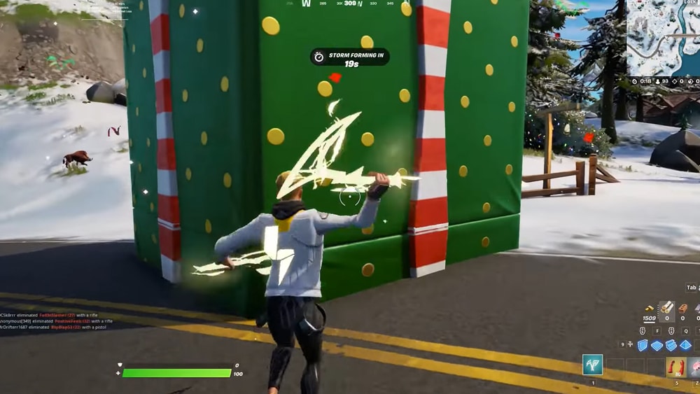 fortnite regalote de sargento invierno winterfest 2021