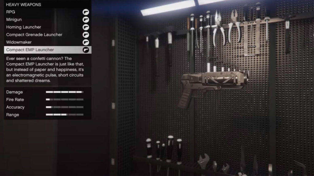 lanzador de pulso electromagnético gta online