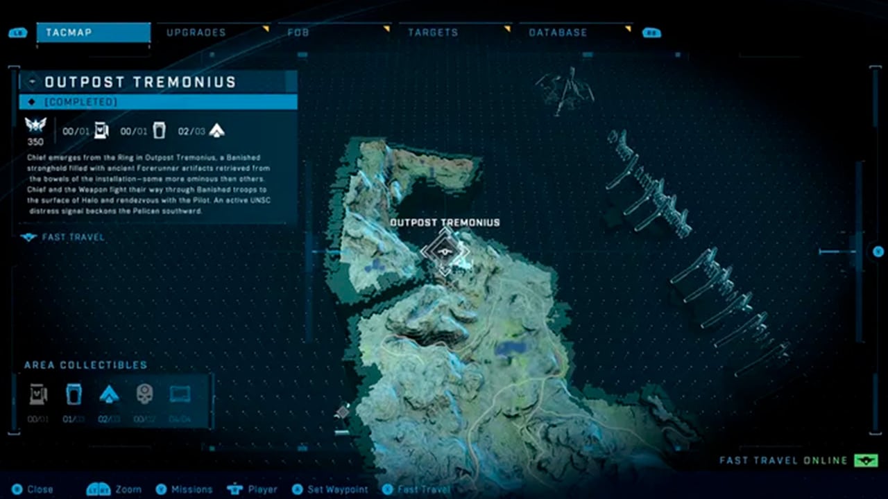 viaje rapido halo infinite