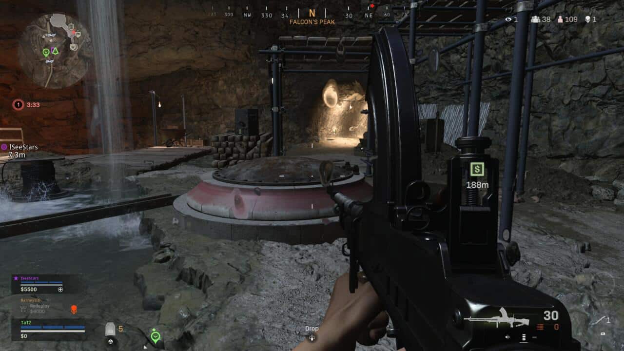 warzone caldera bunkers falcons peak cubierta