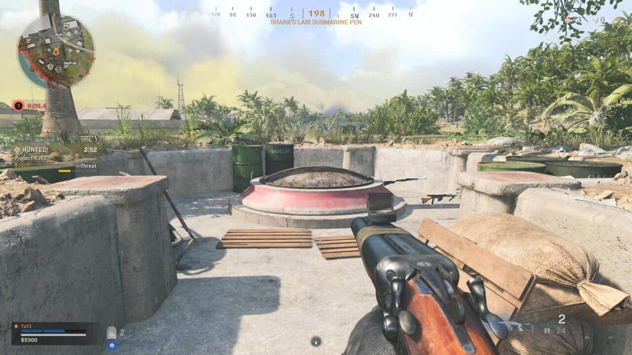 warzone caldera bunkers sub pen