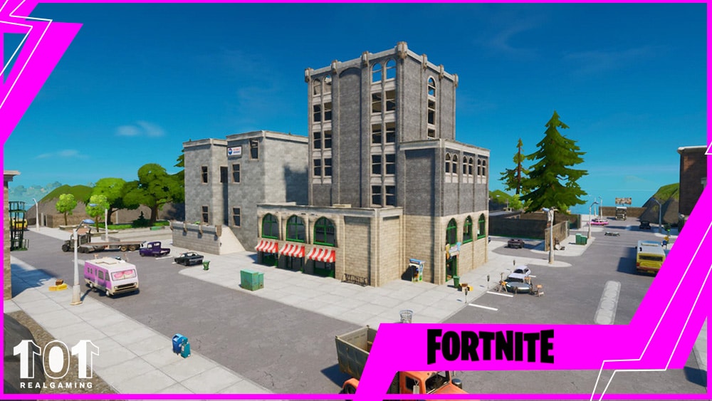 Dónde está Pisos Picados en el mapa de la temporada 1 capítulo 3 de Fortnite
