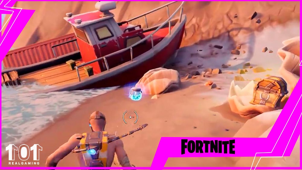 ¿Dónde se encuentra Desfiladero Naufragio en el mapa de Fortnite