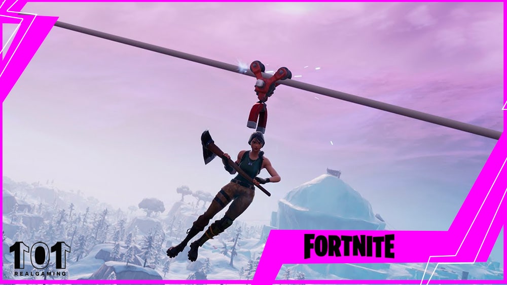 Dónde se encuentran las tirolinas en el mapa de la temporada 1 capítulo 3 de Fortnite