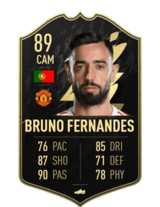 Bruno Fernandes IF prediccion TOTW18 FUT22