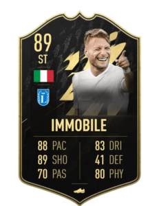 Ciro Immobile IF prediccion TOTW18 FUT22