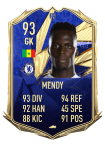 Edouard Mendy IF prediccion TOTY FUT22