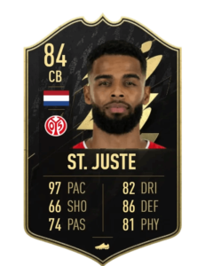 Jeremiah St Juste IF prediccion TOTW18 FUT22