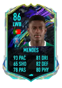 Nuno Mendes IF prediccion Future Stars FUT22
