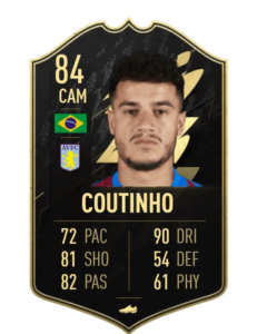 Philippe Coutinho IF prediccion TOTW18 FUT22