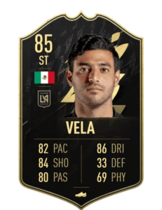 Carlos Vela IF prediccion TOTW24 FUT22