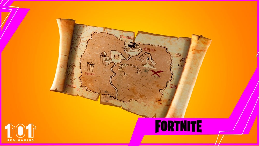 Cómo conseguir tesoros usando el mapa del tesoro de Uncharted en Fortnite