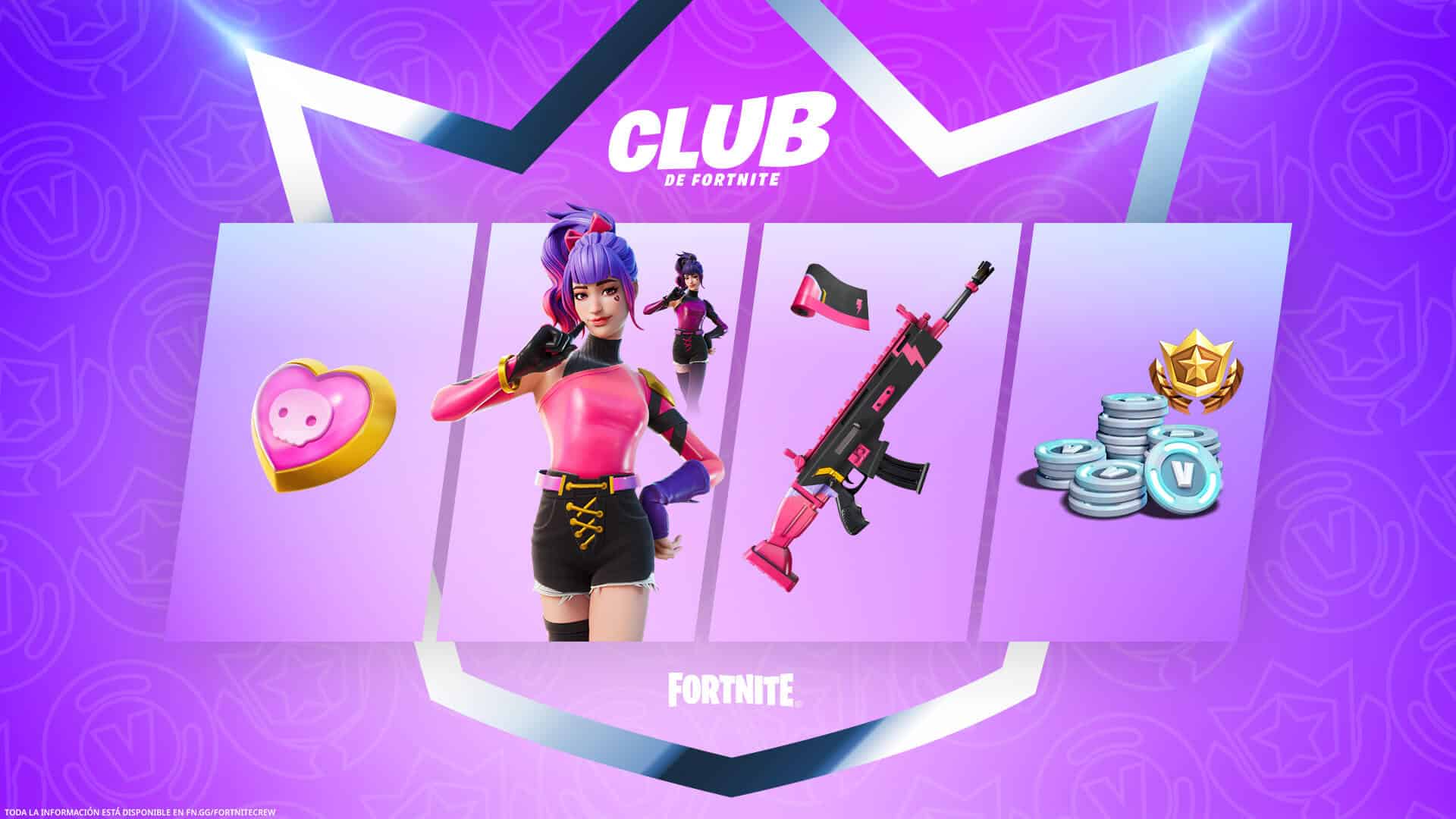 club de fortnite marzo 2022 cosmeticos