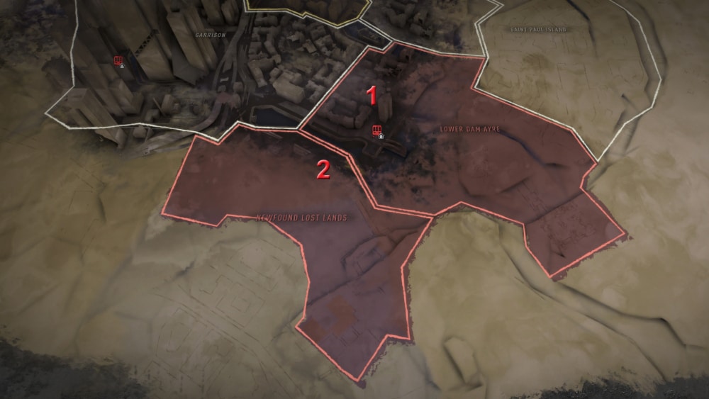 dying light 2 inhibidores ubicaciones central loop sur i1