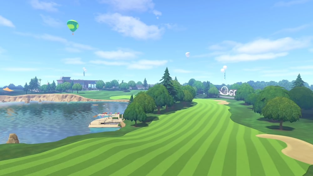 nintendo switch sports golf campo
