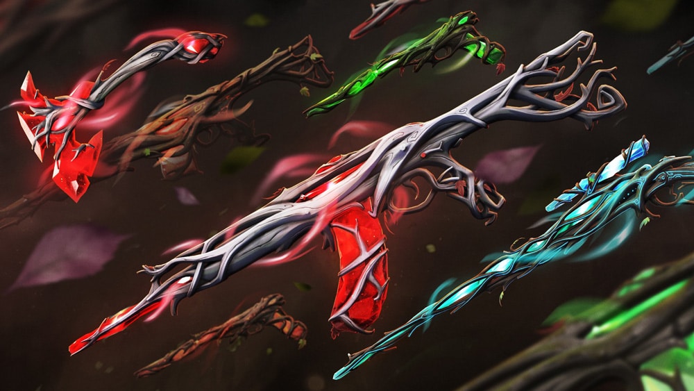 valorant gaias vengeance skins paquete