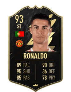 Cristiano Ronald IF prediccion TOTW26 FUT22