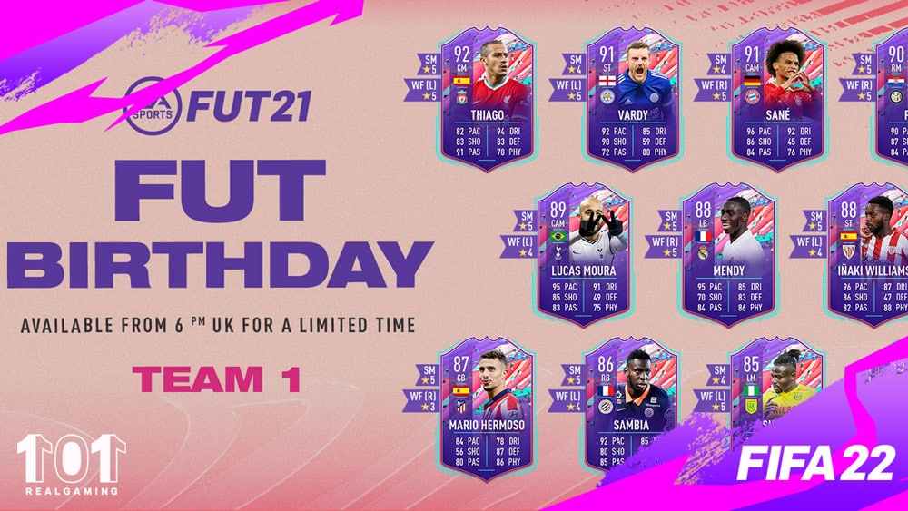 FIFA 22 Cuándo inicia la promo FUT Birthday