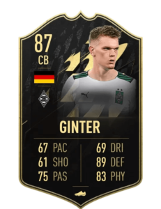 Mathias Ginter IF prediccion TOTW26 FUT22