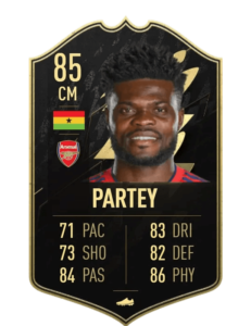 Thomas Partey IF prediccion TOTW26 FUT22