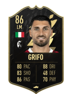 Vincenzo Grifo IF prediccion TOTW26 FUT22