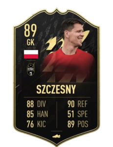 Wojciech Szczesny IF prediccion TOTW26 FUT22